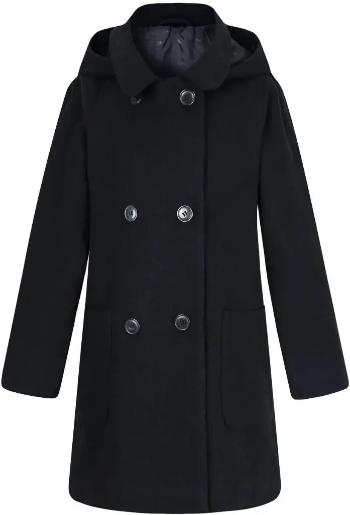 Wool trench coat